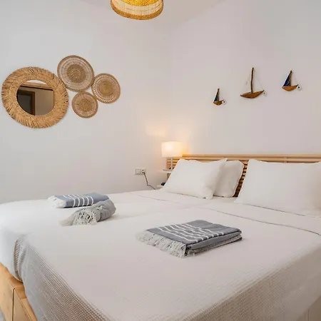 Apartmán Yara 40m From The Jacuzzi & Rooftop Agia Anna (Naxos)
